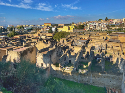 Геркуланум - город, который не исчез. Он просто замолчал